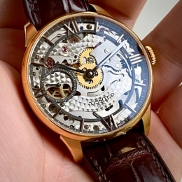  Đồng Hồ Tissot Chemin Des Tourelles Squelette 42mm