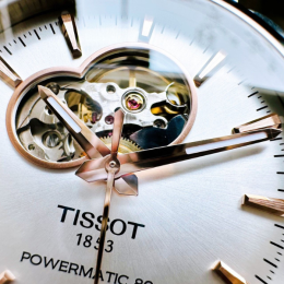  Đồng Hồ Tissot Gentleman Powermatic 80 Open Heart 40mm